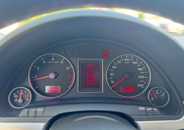 Audi A4 cena 24500 przebieg: 244000, rok produkcji 2006 z Września małe 497